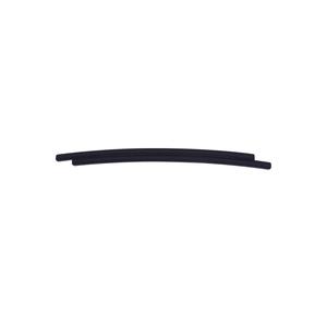 Minimalist black spring clip set with sleek curved design for ponytail hair styling