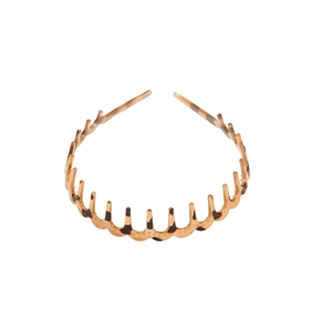Morandi tortoiseshell wavy non-slip headband with teeth for women hair styling
