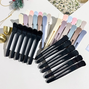 Matte Plastic Duckbill Hair Clips For Volumizing Hair Roots Professional Styling Sectioning Clips Morandi Colors For Women