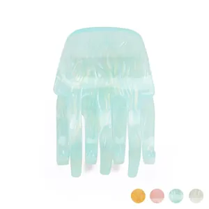 Minimalist Acetate Hair Claw Clips Marble Pattern Geometric Small Hair Clamps For Women Girls Hair Accessories