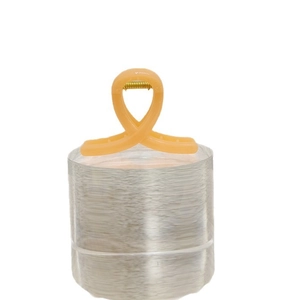 Pince à cheveux croisée orange mat pour femmes avec ressort en métal doré brillant
