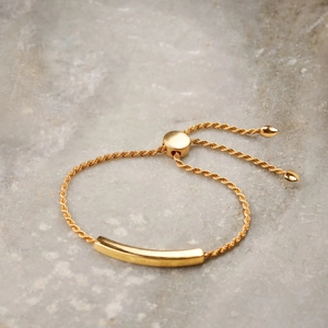 Edelstahl Verstellbares Bar Armband Für Damen Minimalistische Seilkette Spiegelpoliert Schieber Bolo Verschluss Modeschmuck Geschenk