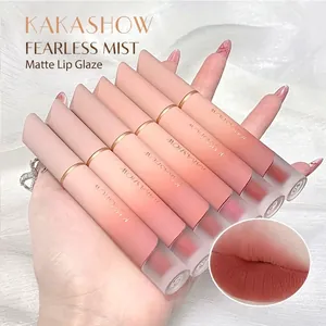 Velvet Matte Lip Glaze Waterproof Long Lasting Smooth Creamy Texture Lip Mud For Women Makeup
