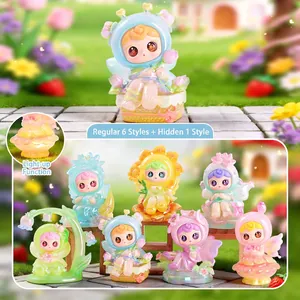 Blind Box Figurines Cartoon Animal Resin PVC Desktop Ornaments Creative Gift Series Cute Collectible Miniature Decor