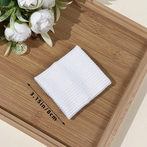 White ribbed knitted wristbands for sports and fitness featuring 8cm width dimensions