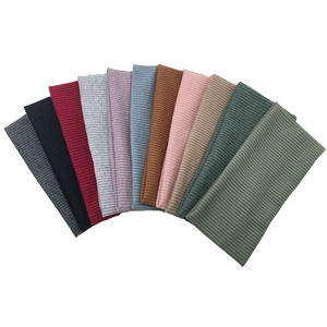 Elastic knitted ribbed headbands in 11 colors for yoga fitness and daily hair styling