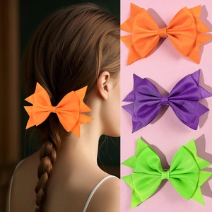 Grandi Fermagli per Capelli a Fiocco in Nastro Grosgrain per Bambini Dolci Fermagli Fatti a Mano Accessori per Capelli per Neonate