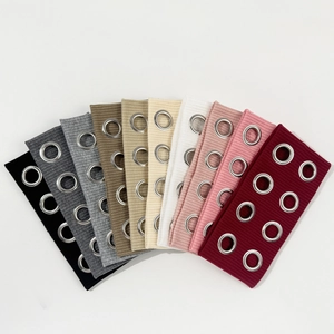 Hip Hop Punk Hollow Metal Circle Wide Edge Hairband Retro Elastic Ribbed Headband For Men And Women Street Style Hair Accessory