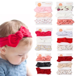 Bandeau Nœud Oreille de Lapin pour Nourrisson Bandeau Cheveux en Tissu Élastique Coiffe Décorative Dessin Animé pour Photographie Nouveau-né