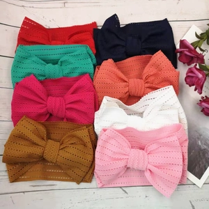 Kinder Stirnband Mit Großer Schleife Atmungsaktives Spitze Mesh Haarband Für Kleinkinder Babys Mädchen Haarschmuck Foto Requisiten