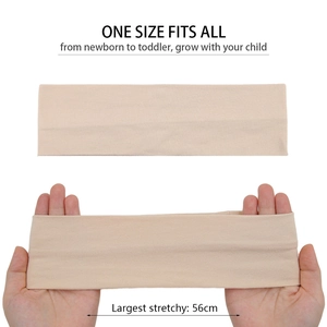 Bandeau de sport en coton élastique montrant une grande flexibilité et dimensions