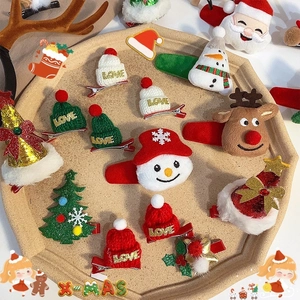 Set de serre-têtes de Noël avec Père Noël, renne et bonhomme de neige, accessoires festifs