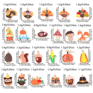 Detaillierte Maße und Gewichte für herbstliche Tieranhänger und Lebensmittelanhänger