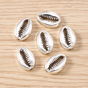 Ciondoli in Lega a Forma di Conchiglia Cauri per Creazione Gioielli Fai-da-Te Collana Bracciale Accessorio Pendente Stile Naturale