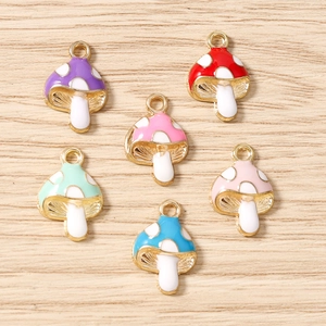 Dijes de Seta de Esmalte Aleación Colgantes de Lunares para DIY Fabricación de Joyas Collares Pulseras Pendientes Llaveros Joyería