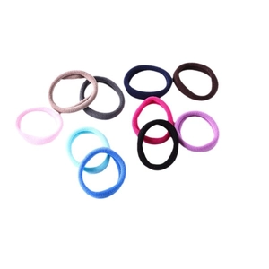 Élastiques à cheveux sans couture multicolores pour enfants, chouchous extensibles de 4cm