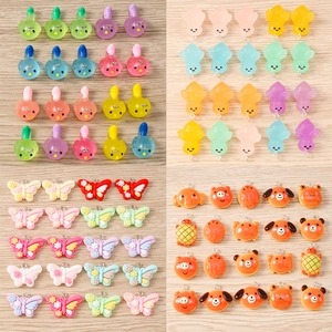 Cartoon Animal Resin Pendants Mixed Bird Butterfly Bee Crab DIY Jewelry Making Accessories For Bracelet Necklace Earrings
