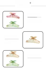 Detail view of large acetate starfish hair claw clip with rhinestones in pearl gradient tones