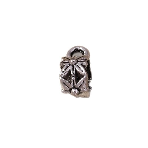 Retro silver hollow flower spacer beads for DIY necklace and bracelet jewelry making