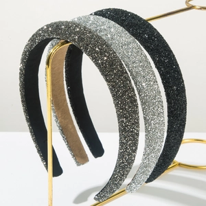Heavy Craft Luxury Rhinestone Padded Headband For Women Sparkling Fashion Hair Accessories For Party Banquet Wedding Jewelry