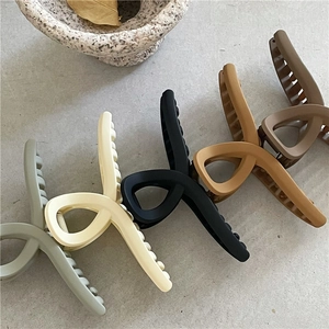 Pinces à cheveux mates en cinq couleurs Morandi pour la coiffure des femmes stylées