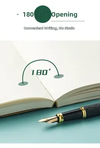 Taccuino in carta kraft spessa con rilegatura piatta a 180 gradi per scrittura e schizzi