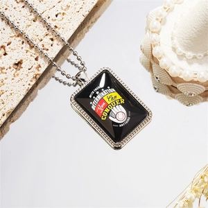 Porte-clés Collier de Sport de Baseball Inspirant pour Hommes Femmes Pendentif en Métal Strass Cadeau de Motivation Détermination Bijoux