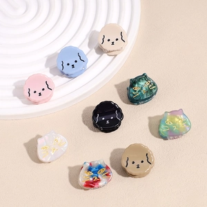 Mini pinzas para el cabello de perro y gato en varios colores y resina de acetato
