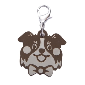 Stainless Steel Pet ID Tag Cartoon Dog Head Shape Identification Plate Anti Lost Collar Pendant For Dogs Puppy Charm