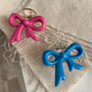 Sweet Bowknot Mini Hair Claw Clip Resin Hairpin With Faux Artificial Pearl Elegant Daily Hair Accessories For Women Girls Party Gift