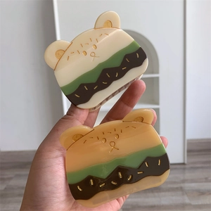 Pinza para el Cabello de Acetato con Forma de Hamburguesa de Ratón de Dibujos Animados Grande Dulce Linda para Mujer Niña Accesorios