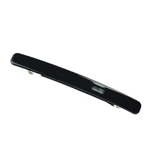 Sleek black minimalist spring hair clip for ponytail styling and side hair decoration