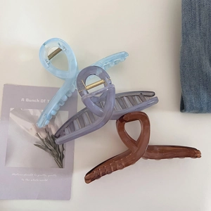 Lot de trois pinces à cheveux coréennes aux couleurs gelée pour des chignons élégants
