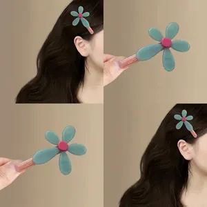Simpatici Fermagli per Capelli a Fiore in Acetato Floreali a Becco d'Anatra Stile Foresta per Donna Ragazza Accessori