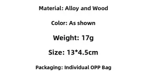 Detailed specifications of the wooden rainbow teacher keychain with alloy material and dimensions