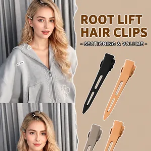 Women Hair Root Volumizing Clips Duckbill Hair Clips Geometric Styling Positioning Hair Clips Daily Fashion Headwear