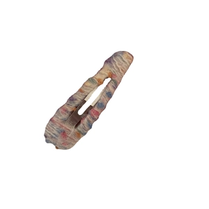 Barrette à cheveux tricotée arc-en-ciel en laine colorée avec clip BB pour femmes et filles