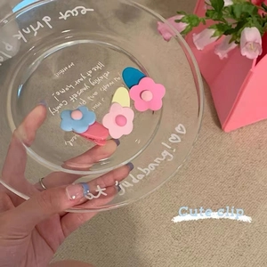 Cute Acrylic Flower Hair Clips For Women Girls Sweet Botanical Floral Duckbill Hairpins Handmade Fashionable Hair Accessories
