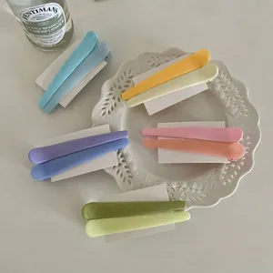 Macaron Farben Acryl Entenschnabel Haarspangen Für Damen Süß Koreanischer Stil Handgefertigt Haarschmuck Mode Styling Zubehör