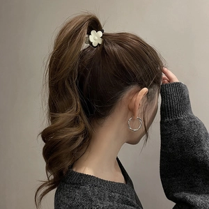 Mini Pince à Cheveux Fleur Mate Petites Épingles à Cheveux Florales pour Femmes Accessoires de Cheveux en Acrylique