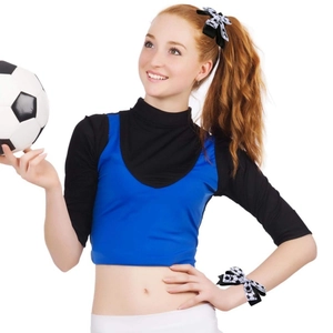 Fußball-Schleifen-Haargummis aus Ripsband für Kinder und Cheerleader-Fans