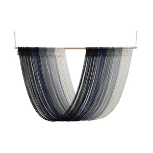 Nordic handmade woven tapestry with multi-color fringe wall hanging for home decor