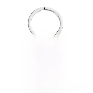 Porte-clés en acier inoxydable or rose avec gravure 13 and Fabulous pour anniversaire