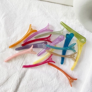 Lot de 3 pinces à cheveux aux couleurs dégradées gelée dans divers tons translucides