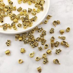 Bulk 120 stuks vintage gouden kralen en hangers voor DIY sieraden maken en armbanden