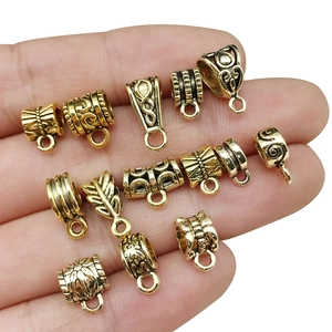 120 stuks vintage gouden sieradenhangers en connectoren voor DIY armband bedeltjes