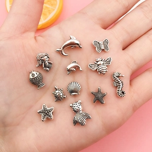 Assortiment zilveren legering kralen voor DIY sieraden maken en armbanden maken