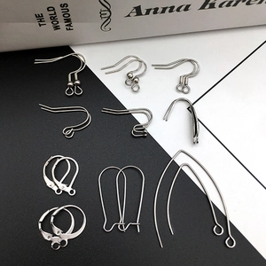 Stainless Steel Earring Hooks DIY Jewelry Making Findings Fish Hook Leverback Earwire Earring Accessories For Men Women Unisex