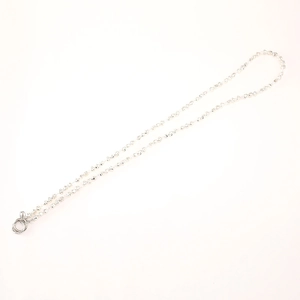 Elegant silver pearl heart crossbody phone lanyard with delicate beads and secure clasp