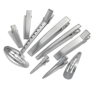 Professional Stainless Steel Salon Hair Clips Sectioning Duckbill Alligator Positioning Clips Hairdresser DIY Accessories